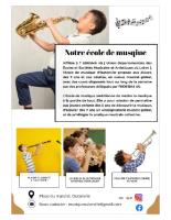 flyer école de musique