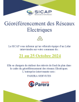 Affiche Mairie Géoréférencement – Lidar